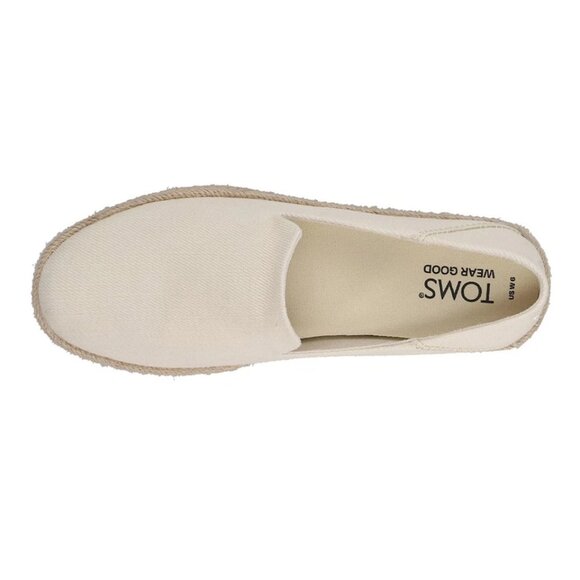TOMS Women's Carolina Twill Espadrille Slip on - Picture 4 of 5